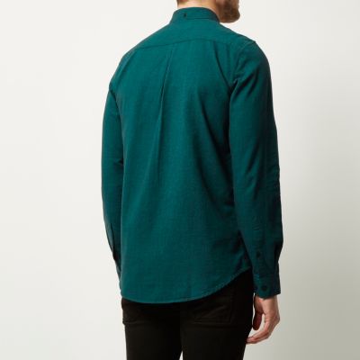 Dark green Oxford shirt